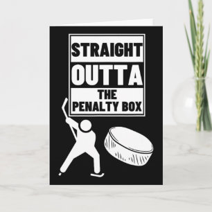 Tarjeta Jugador de Hockey Directo desde el Cuadro de Penal