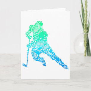 Tarjeta Jugador de Hockey Hockey sobre Hielo Juventud Homb
