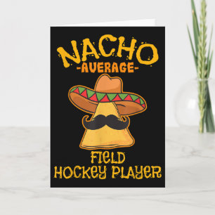 Tarjeta Jugador de Hockey sobre Césped Nacho Promedio Cinc