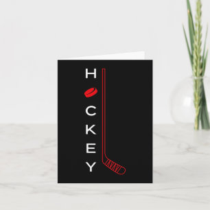 Tarjeta Jugador de hockey sobre hielo regalo 2