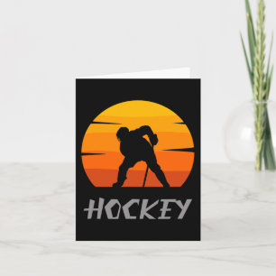Tarjeta Jugador de hockey sobre hielo regalo 9