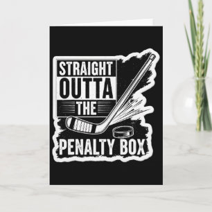 Tarjeta Jugador de hockey sobre hielo Straight Outta The P