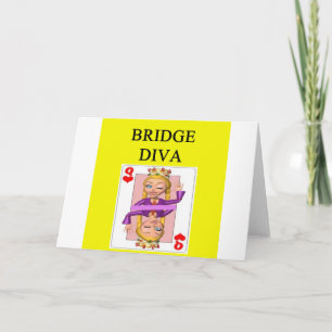 Tarjeta jugador de juego de puente duplicado
