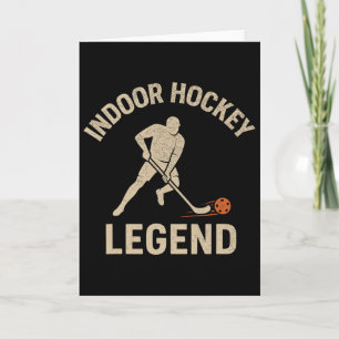 Tarjeta Jugador de Leyenda de Hockey en Sala Ejes de Stick
