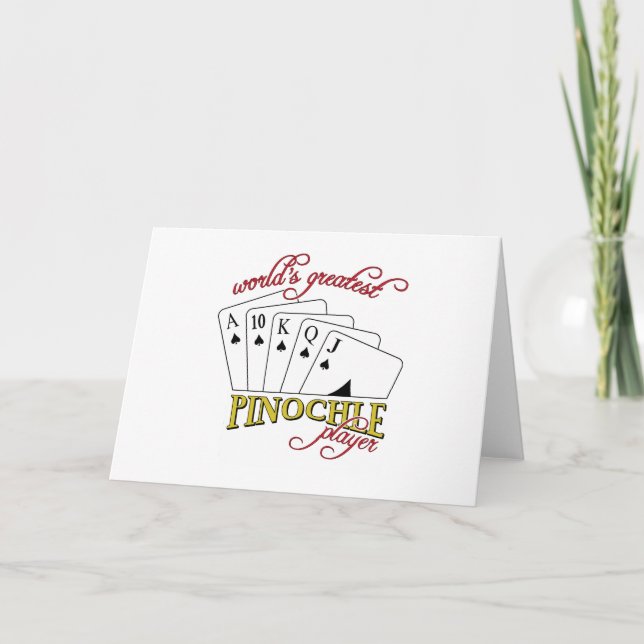 Tarjeta Jugador de Pinochle (Anverso)