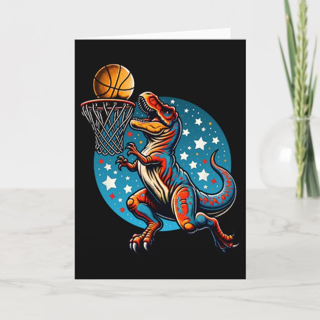Tarjeta Jugador de Sketll T-rex Dinosaurio  (Anverso)