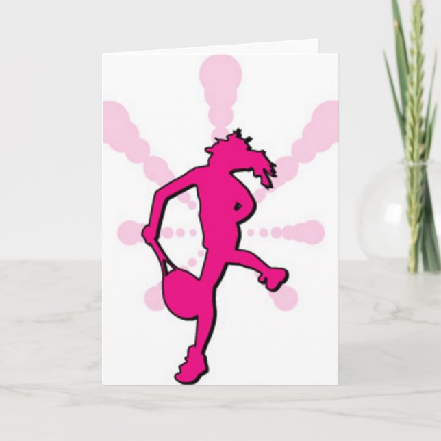 Tarjeta Jugador de tenis (Anverso)