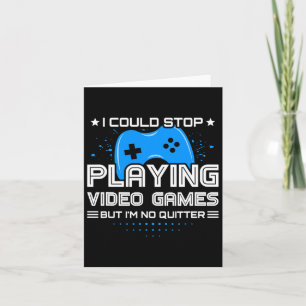 Tarjeta Jugador de videojuegos divertido - Juegos de PC y 