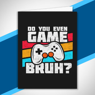 Tarjeta Jugador de Videojuegos - Juegos de Video - Gamer D