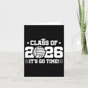 Tarjeta Jugador De Voleibol 2026 - Graduación 2026 - Cl De