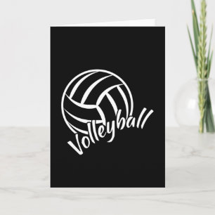 Tarjeta Jugador de voleibol playa, idea de regalo