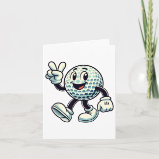 Tarjeta Jugador Juvenil Golf Boys Golf Funny