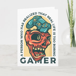 Tarjeta Jugador una persona que ha comprendido que la vida
