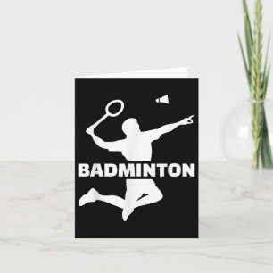 Tarjeta Jugadora de bádminton