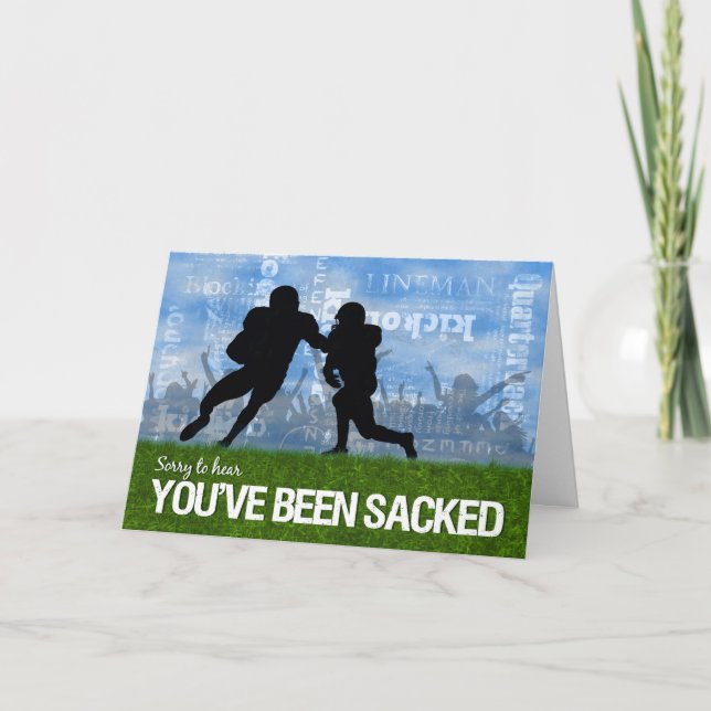 Tarjeta Jugadores de temas de fútbol en el campo (Anverso)