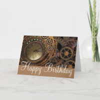 Jugadores Steampunk y Perros Cumpleaños