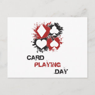 Tarjeta Jugando Día Ace Tarjetas Poker Juego de Ca
