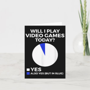 Tarjeta ¿Jugaré a videojuegos hoy?