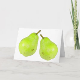 Tarjeta Jugo Verde Pear Fresco Y Dulce