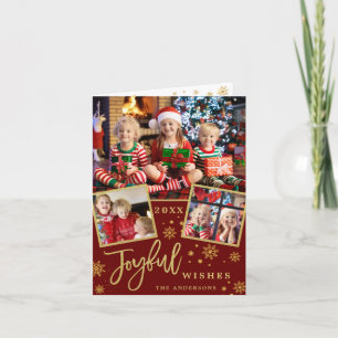 Tarjeta Jugosos Navidades 3 FOTOGRAFÍA - Holder de felicit