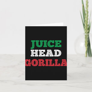 Tarjeta Juicehead Gorila Jardín de Nueva Jersey Nj Costa I