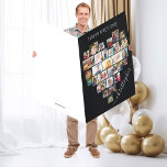 Tarjeta Jumbo Collage de fotos del corazón Cumpleaños Pers<br><div class="desc">Crea tu propia tarjeta gigante personalizada de cumpleaños con un collage de fotos en forma de corazón. El anverso de la tarjeta está escrito con la inscripción "feliz cumpleaños [nombre]" (todo ello editable). Dentro, puedes añadir tu mensaje personalizado. La plantilla de fotos está configurada para que agregue sus fotos, que...</div>