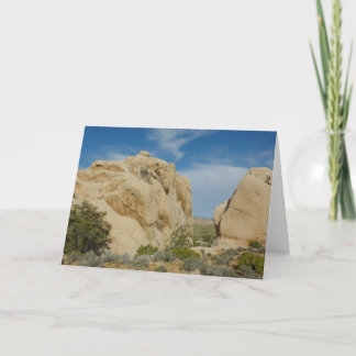 Tarjeta Jumbo Rocks en el Parque Nacional Joshua Tree