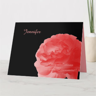 Tarjeta JUMBO: Rosa, felicitaciones por retiro