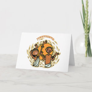 Tarjeta Juneteenth