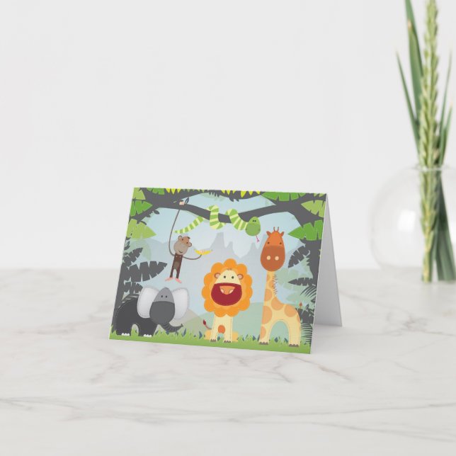 Tarjeta Jungle Fun (Anverso)