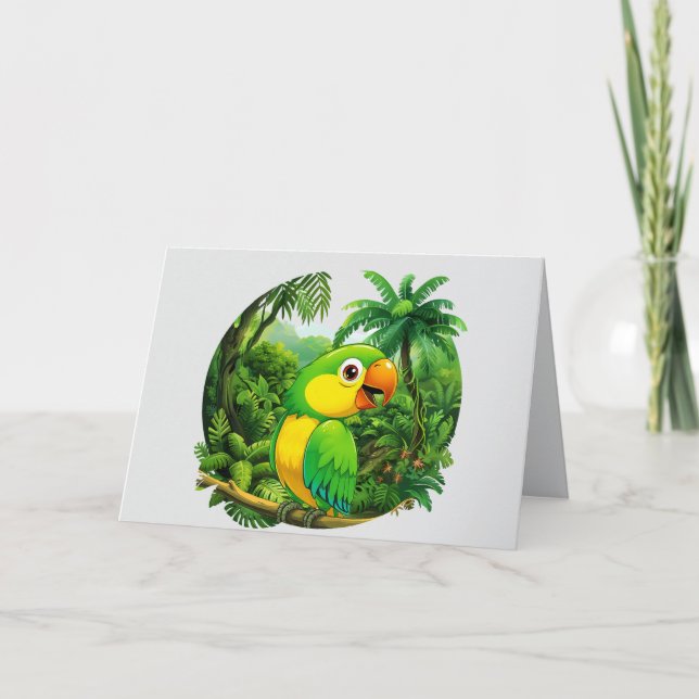 Tarjeta Jungle Vibes (Anverso)