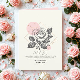 Tarjeta Junio a julio Cumpleaños del Personalizado de las