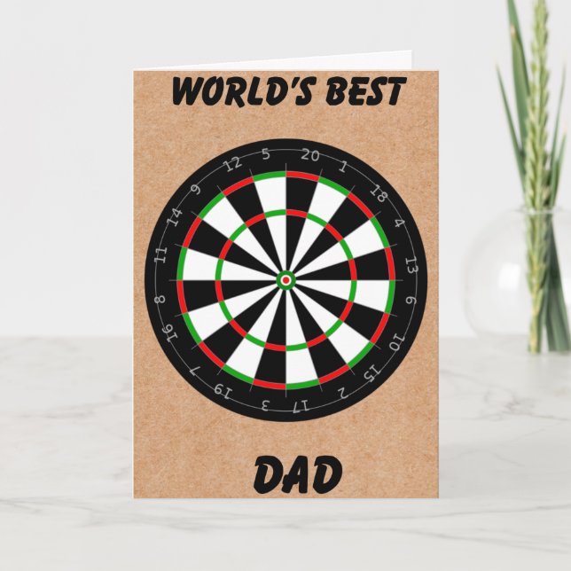 Tarjeta Junta de arte del Día del Padre (Anverso)