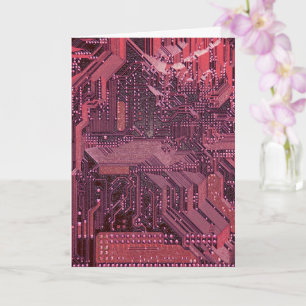 Tarjeta Junta de circuito cibernético de Fuchsia Electróni