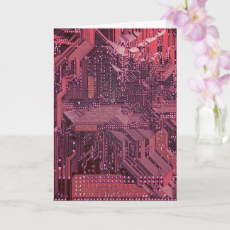 Tarjeta Junta de circuito cibernético de Fuchsia Electróni