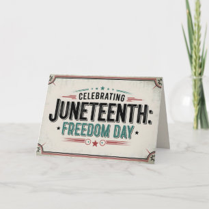 Tarjeta Junte eterno   Celebrando el Día de la Libertad