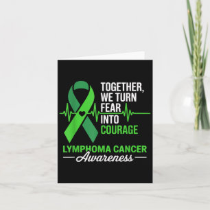 Tarjeta Juntos Convirtimos El Miedo En Cáncer De Linfoma D