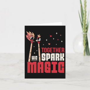 Tarjeta Juntos Despertamos Magia Amor de Pareja