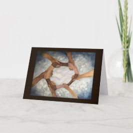 Tarjeta Juntos podemos conquistarlo todo.