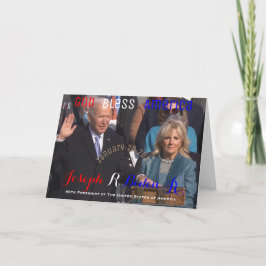 Tarjeta Juramento de investidura de Joe Biden
