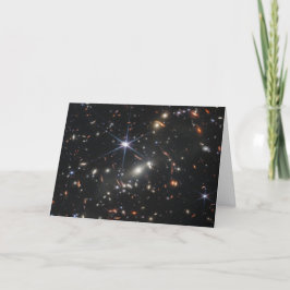Tarjeta JWST James Webb Primer Telescopio Imágenes Semi-Gl