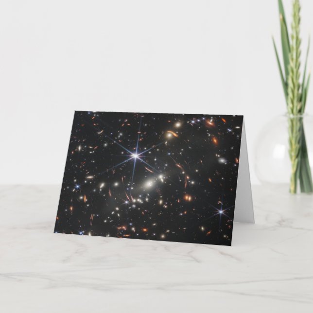 Tarjeta JWST James Webb Primer Telescopio Imágenes Semi-Gl (Anverso)
