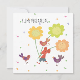 Tarjeta kaart felicitatie
