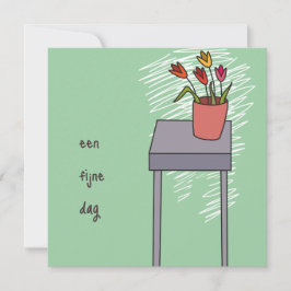 Tarjeta kaart felicitatie