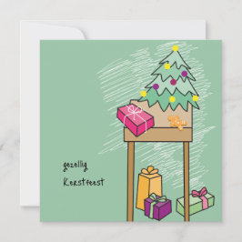 Tarjeta kaart Kerst