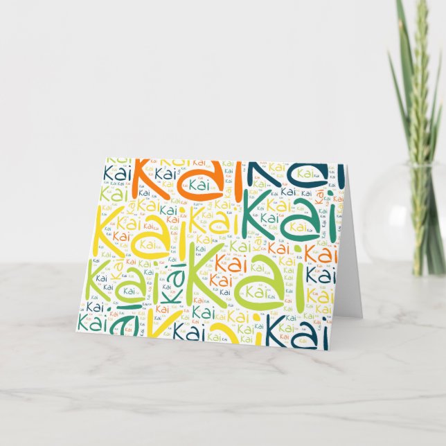 Tarjeta Kai (Anverso)