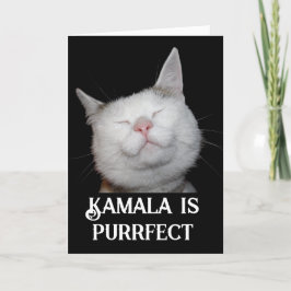 Tarjeta Kamala es perfecta