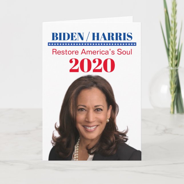 Tarjeta Kamala Harris (Anverso)