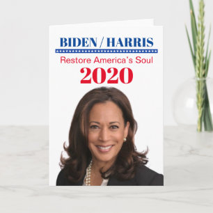 Tarjeta Kamala Harris