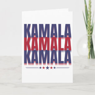 Tarjeta Kamala Harris 2024